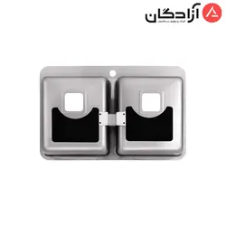 سینک ظرفشویی ایلیااستیل مدل 6012