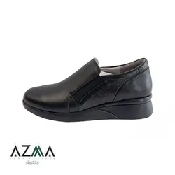 کفش چرمی زنانه کد 477