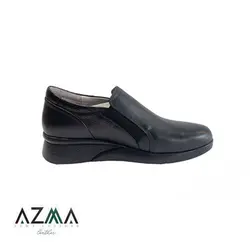 کفش چرمی زنانه کد 477