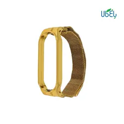 بند استیل مدل Milanese مناسب ساعت هوشمند Mi band 5/6