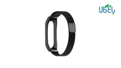 بند استیل مدل Milanese مناسب ساعت هوشمند Mi band 5/6