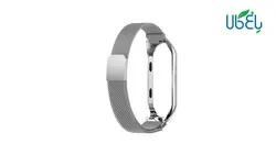 بند استیل مدل Milanese مناسب ساعت هوشمند Mi band 5/6