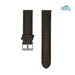 بند چرم طبیعی ساعت هوشمند شیائومی مناسب Amazfit Bip/Bip s/Bip Lite