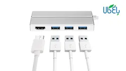 هاب 4 پورت USB 3.0 شیائومی مدل XMFXQ01QM