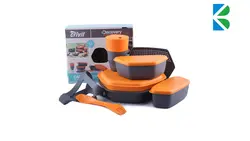 ست ظروف مسافرتی Crivit