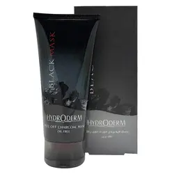 ماسک لایه بردار صورت هیدرودرم حاوی پودر زغال مناسب پوست چرب حجم 60 میل