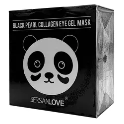 ماسک و پچ زیر چشم sersanlove حاوی کلاژن طلایی پاندا 60 عددی