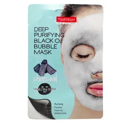 ماسک ورقه ای حبابی پیوردرم حاوی زغال وزن 20 گرم