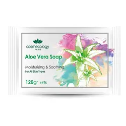 صابون کاسمکولوژی حاوی آلوئه ورا وزن 120 گرم