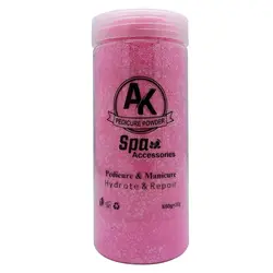 کوکتل پدیکور و مانیکور صورتی AK