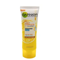 اسکراب سفید کننده پوست گارنیر LIGHT COMPLETE حجم 100 میل