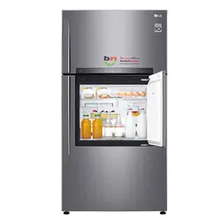 یخچال 20 فوت بالا پایین ال جی مدل 732 | فروشگاه بانه نما | یخچال الجی مدل D732