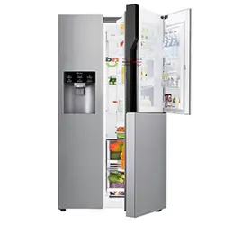 یخچال 30 فوت ساید بای ساید ال جی مدل J560 | فروشگاه بانه نما | یخچال J560 الجی