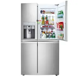 یخچال 32 فوت ساید بای ساید ال جی مدل J317 | فروشگاه بانه نما | یخچال 317 الجی