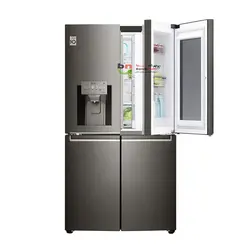 یخچال 34 فوت اینستاویو ال جی مدل X936 | فروشگاه بانه نما | یخچال 961 الجی 28 فوت