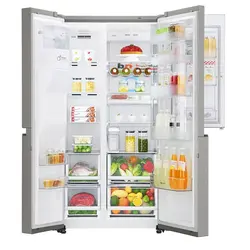 یخچال ساید بای ساید ال جی مدل J347 | فروشگاه بانه نما | یخچال J347 الجی