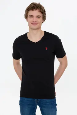 خرید تیشرت یقه هفت مردانه یو اس پولو کد 236008 | بانی استایل