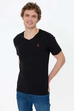 خرید تیشرت یقه هفت مردانه یو اس پولو کد 236008 | بانی استایل