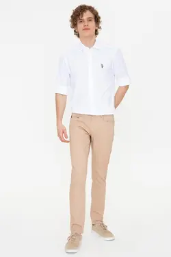 خرید پیراهن آستین بلند مردانه یو اس پولو کد 229754 | بانی استایل