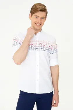 خرید پیراهن آستین بلند مردانه یو اس پولو کد 229731 | بانی استایل