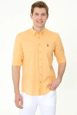 خرید پیراهن آستین بلند مردانه یو اس پولو کد 229716 | بانی استایل