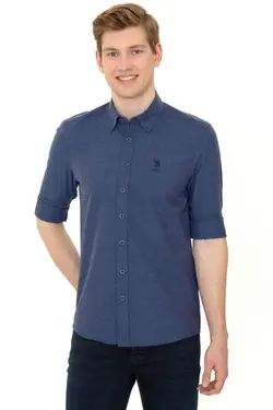 خرید پیراهن آستین بلند مردانه یو اس پولو کد 229710 | بانی استایل