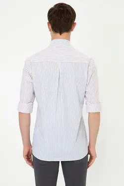 خرید پیراهن راه راه مردانه یو اس پولو کد 229692 | بانی استایل