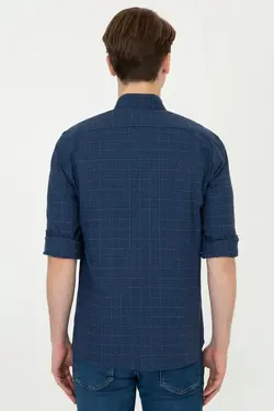 خرید پیراهن چهارخانه مردانه یو اس پولو کد 229097 | بانی استایل