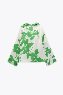 خرید بلوز طرح دار زنانه زارا کد 227273 | بانی استایل