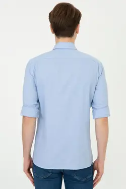 خرید پیراهن آستین بلند مردانه یو اس پولو کد 229087 | بانی استایل