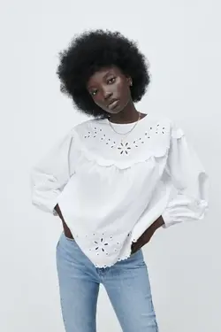 خرید بلوز زنانه زارا کد 227041 | بانی استایل