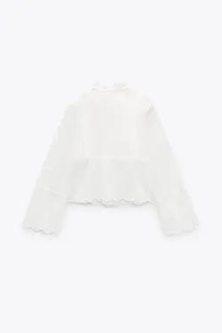 خرید بلوز مجلسی زنانه زارا کد 227853 | بانی استایل