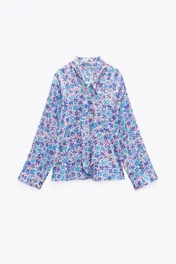 خرید بلوز گل دار زنانه زارا کد 227851 | بانی استایل