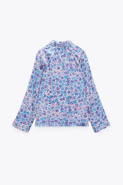 خرید بلوز گل دار زنانه زارا کد 227851 | بانی استایل