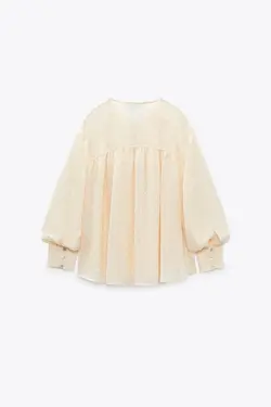 خرید بلوز توری زنانه زارا کد 226193 | بانی استایل