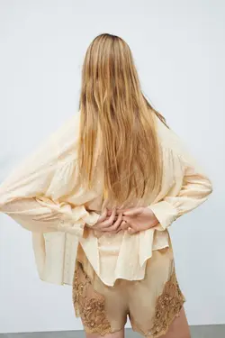 خرید بلوز توری زنانه زارا کد 226193 | بانی استایل