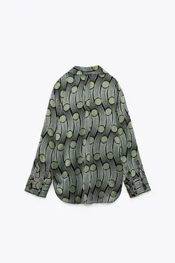 خرید بلوز طرح دار زنانه زارا کد 226196 | بانی استایل