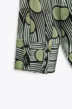 خرید بلوز طرح دار زنانه زارا کد 226196 | بانی استایل