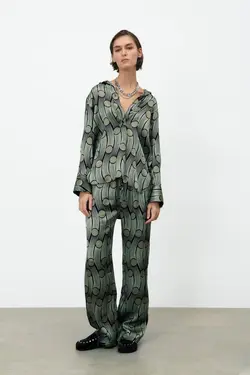 خرید بلوز طرح دار زنانه زارا کد 226196 | بانی استایل