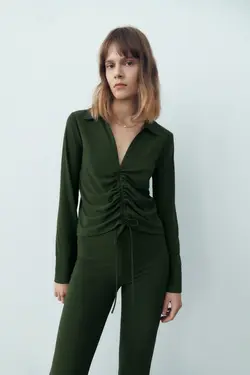 خرید بلوز زنانه زارا کد 225703 | بانی استایل