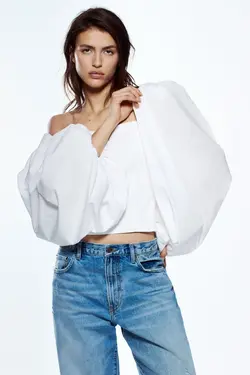 خرید بلوز زنانه زارا کد 227830 | بانی استایل