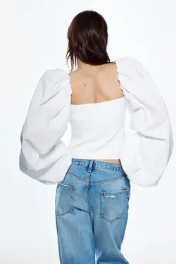 خرید بلوز زنانه زارا کد 227830 | بانی استایل