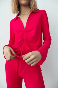 خرید بلوز زنانه زارا کد 225702 | بانی استایل