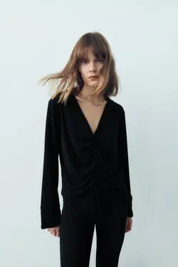 خرید بلوز زنانه زارا کد 225701 | بانی استایل