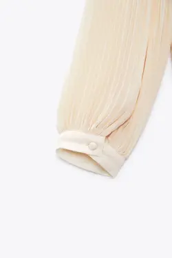 خرید بلوز یقه کراواتی زنانه زارا کد 225691 | بانی استایل