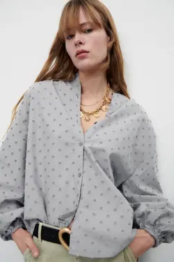 خرید بلوز زنانه زارا کد 226243 | بانی استایل