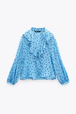 خرید بلوز مجلسی زنانه زارا کد 226235 | بانی استایل