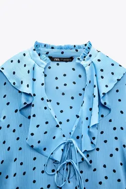 خرید بلوز مجلسی زنانه زارا کد 226235 | بانی استایل