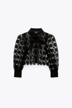 خرید بلوز زنانه زارا کد 226224 | بانی استایل