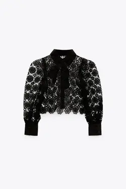 خرید بلوز زنانه زارا کد 226224 | بانی استایل